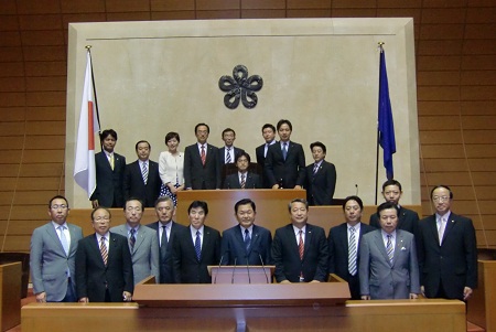 田邊一城 初議会